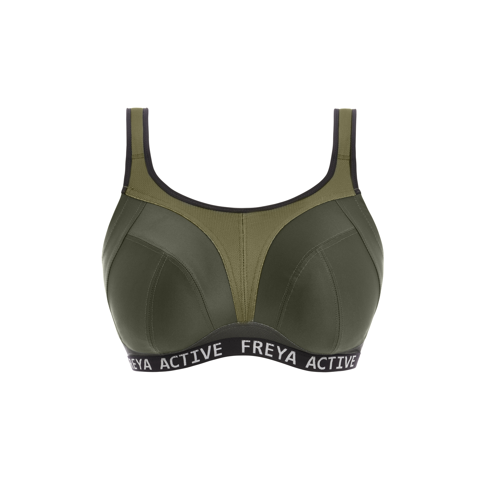Dunnes Stores  Olive Non Wired Seamfree Sports Bra