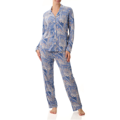 Long pyjama Dana Blueberry  
