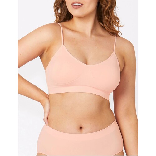 Padded Wirefree Bra - Strawberry