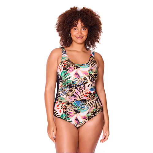 Tropicana Pintuck Mastectomy One Piece Swimsuit