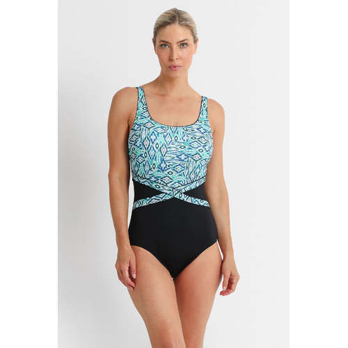 Tide Splice Mastectomy One Piece Swimsuit 