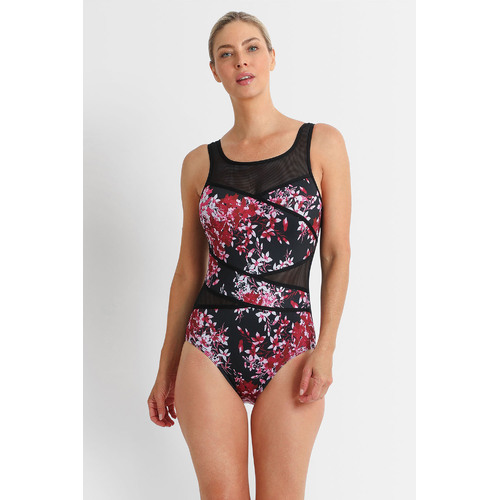 Blissful Taped High Neck Mastectomy One Piece Swimsuit 