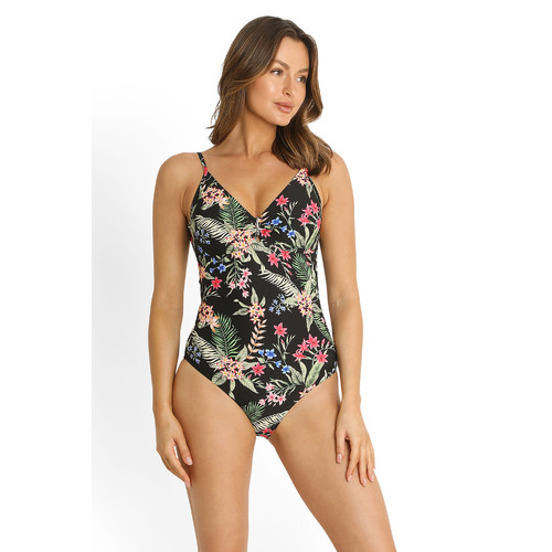 Evie Multi Bar One Piece - Black 