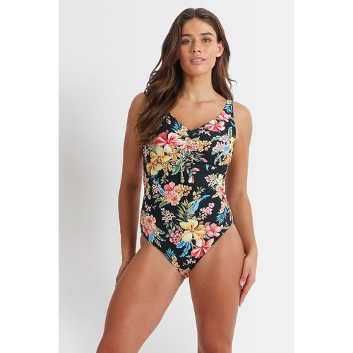 Paradiso F/G Tie One Piece Swimsuit - Black 